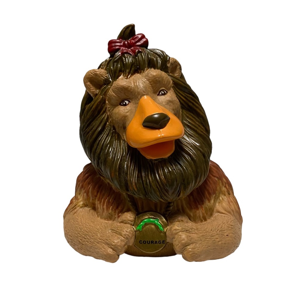 Celebriducks Cowardly Lion Wizard of Oz First Edition Vintage Duck